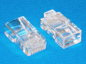 10005USOP - Liberty Category 5e One-piece Crimp RJ45 Plug