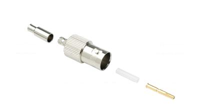112161-10 - BNC Jack for Mini High Resolution Coaxial Cable