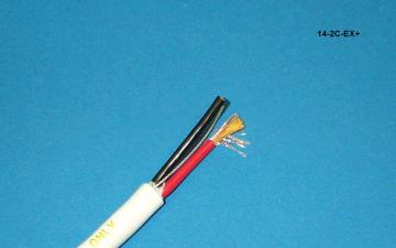 14-2C-EX+-BLK - EXTRAFLEX 14 AWG 2-Conductor Heavy-Duty Speaker Cable