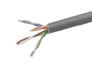 15759 - CABLE CAT5E 4P UTP PLENUM GRAY