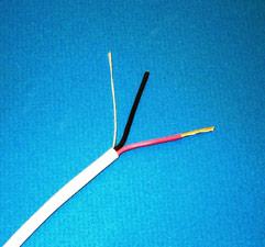 16-2C-P-BLK - Commercial Grade General Purpose 16 AWG 2-Conductor Plenum Cable