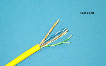 24-4P-L5-EN-BLU-BX - Category 5e U/UTP EN Series 24 AWG 4-Pair Unshielded Cable