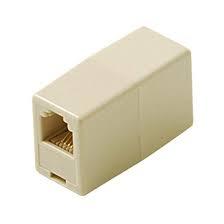 300-034IV - COUPLER RJ11 INLINE IVORY