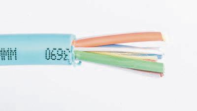 BX004DALT9QR-RAN - OCC 4-Fiber OM3 Multimode Breakout Riser Fiber Cable