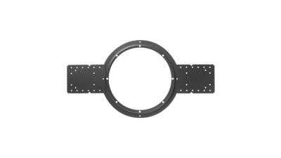 76-8E2 - AtlasIED 8 inch Mounting Ring 24 inch Studs
