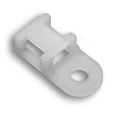 AL-AM6-9-C - CABLE TIE SADDLE #6MH WHT 100P