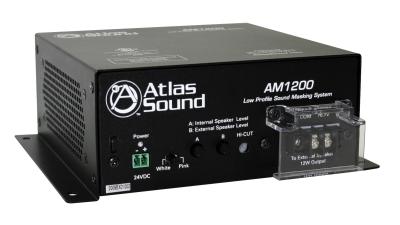 AM1200 - Atlas Sound Low Profile Sound Masking System UL2043