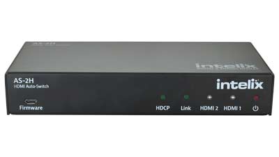 AS-2H - Intelix 2x1 HDMI / HDBaseT Auto Switcher