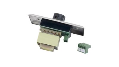 AT35 - 35W Single Gang Stainless Steel 70v Attenuator