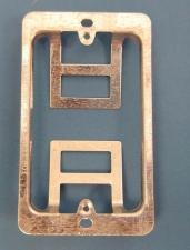 BB10 - Economy Single Gang flush mount metal mud rings