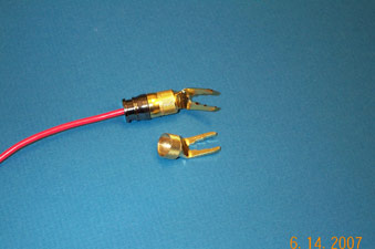 CM-APSL - CONNECTEC SPADE LUG GOLD