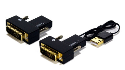 DFO-DVI-40P-BSTK - Celerity Detachable Fiber Optic Plenum DVI Single Link Interconnection Cables