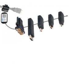 DL-AR - Universal HDMI Adapter Ring Complete Assembly with 5 Adapters