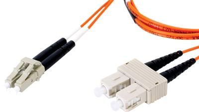 DMM5LCSC-002M - Fibertron Duplex Fiber Optic Patch cable OM2 Standard Multimode LC-SC