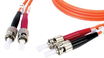 DMM5STST-010M - Fibertron Duplex Fiber Optic Patch cable OM2 Standard Multimode ST-ST