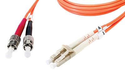 DMM6LCST-005M - Fibertron Duplex Fiber Optic Patch cable OM1 Standard Multimode LC-ST