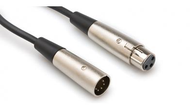 DMX-106 - Hosa Technology Adapter Cable XLR3 Female -XLR5 Male 6