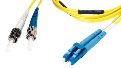 DSMLCST-010M - Fibertron Duplex Fiber Optic Patch cable OS1 Single Mode LC-ST