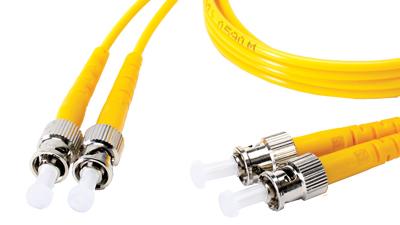 DSMSTST-002M -  Duplex Fiber Optic Patch cable OS1 Single Mode ST-ST