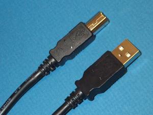 E-USBAB-3 - Molded USB 2.0 A male to B male
