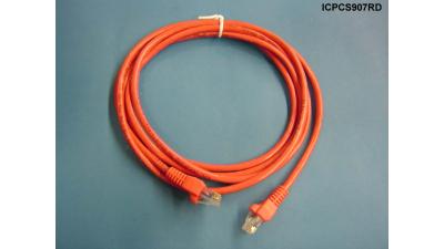 PCE5BS003RD - LAN Solutions Shielded Category 5e Pre-Made Patch Cable