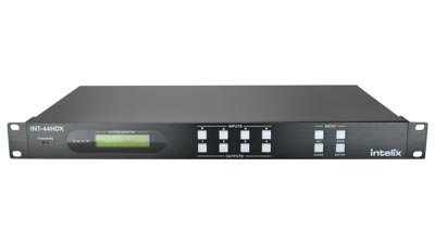 INT-44HDX - 4x4 HDMI / HDBaseT Matrix Switcher