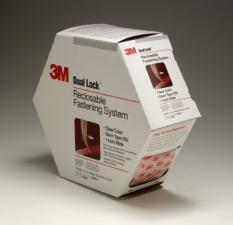 MP-3560-CLEAR - HOOK&LOOP ROLL 15'X1