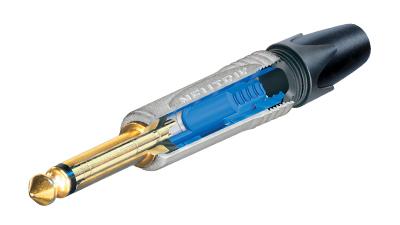 NP2X - NEUTRIK 1/4 TS PLUG NICKEL