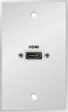 PC-G1791-E-P-C - PanelCrafters Single Gang FacePlate with HDMI pigtail