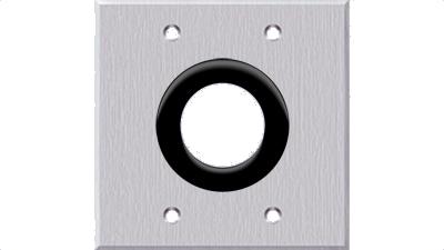 PC-G2900-E-P-C - Panelcrafters Precision Manufactured Bulk wire Plate with 1 1/2 inch Grommet hole