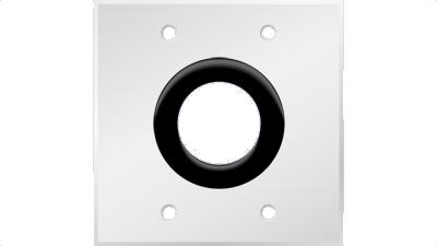 PC-G2900-E-P-W - Panelcrafters Precision Manufactured Bulk wire Plate with 1 1/2 inch Grommet hole