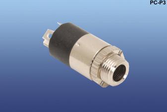 P3 - 3.5 JACK 3C SOLDER PANEL MNT