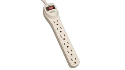 PS6 - Tripplite Waber 6 Outlet Power Strip with 4ft Cord