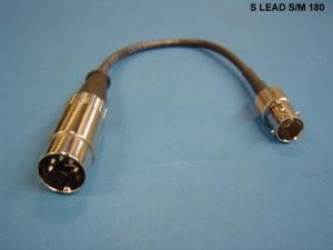 S LEAD S/M 180 - MERIDIAN DIN180-BNC M-F 0.83'