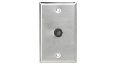 SG-38GH - 1G Stainless Steel Plate 3/8” Hole & Grommet