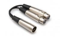 YXF-101.5 - ADAPTER DUAL XLR3F TO XLR3M