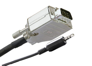 G-VGAMAM-M-40 - Liberty Manufactured VGA and 3.5TRS Stereo Audio Plenum cable