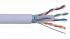 24-4P-P-L6SH-WHT - Category 6 F/UTP EN Series 23 AWG 4 Pair Shielded Cable