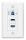 INT-USB3-HWP - Intelix Series USB3.2 Gen 1 Extender Host Wall Plate