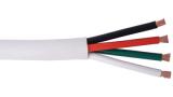 14-4C-KO+ - KnockOut 14 AWG 4-Conductor Speaker Cable