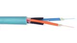 2B50125OM3R - 2 Fiber Breakout OM3 Multimode Cleerline SSF Indoor Riser Fiber Optic Cable