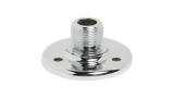 AD-12B - Chrome Surface Mount Male Mic Flange 5/8