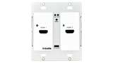 AS-2H-WP-W - Dual HDMI Auto-Switching Wallplate w/ HDBaseT Output