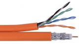 CEBUS-CM-1N1 - Structured Solutions RG6Q BC + Category 5e Parallel Composite Cable