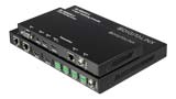 DL-SE3H1V-C - 4 x1 2 piece Conference Room auto switcher / HDBaseT 4K extender with simple automated control capability