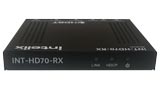 INT-HD70-RX - HDMI Slim 70M, POH, IR and Control HDBaseT Extender - Receiver