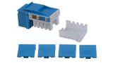 K6-8KP - Keystone compatible Category 6 U/UTP 90 degree punch down inserts