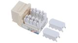 KX-6 - Keystone compatible Category 3 U/UTP 90 degree punch down inserts