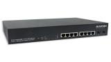 NGSME8H - 8-port Gigabit Switch with Full Layer 2+ Management, 2 SFP open slot, and PoE Switch (130W)