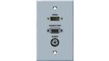 PC-G1795 - Panelcrafters Precision Manufactured HDMI, VGA, and 3.5mm TRS Female pass through